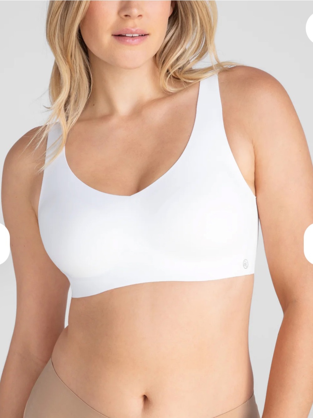 Honeylove SoftForm pullover Bra white Fits 40C/D cozy loungewear athletic